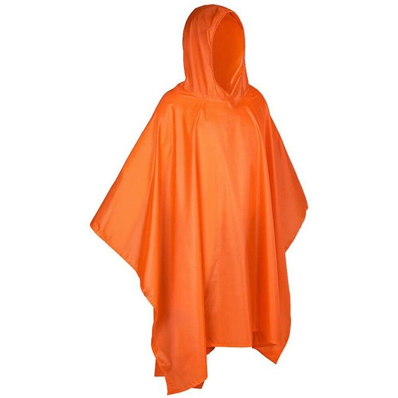 DOBO Poncho impermeabile pioggia uomo donna Taglia Unica mantella a...