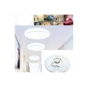 Circolina Led piastra disco plafoniera anello luci 18W 24W circolare 3000K 6000K