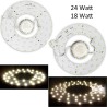 Driwei Circolina Led piastra disco plafoniera anello luci 18W 24W c...