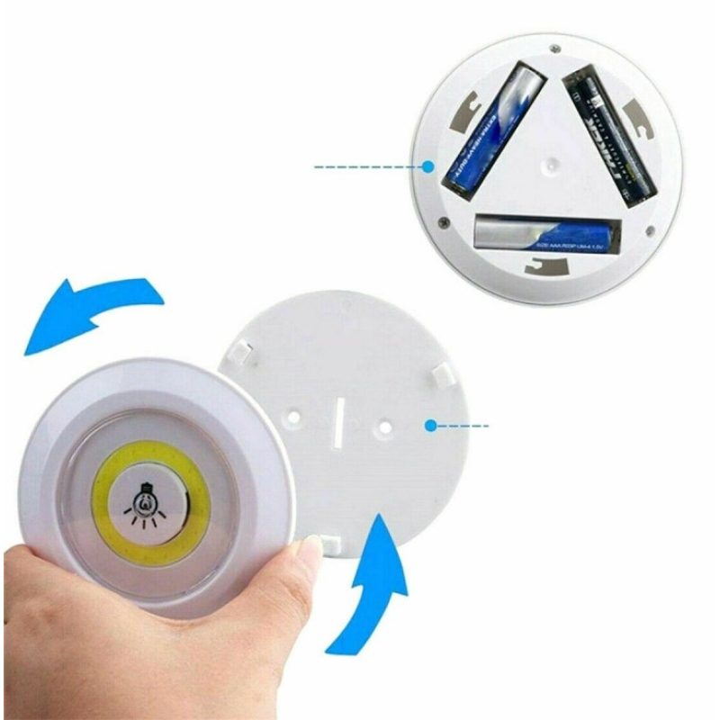 DOBO Luce notturna faretto lampadina sensore movimento con Telecoma...