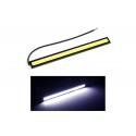 2 Strisce led COB diurna posizione 12V auto adesive 17cm 6000K striscia CA74