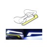 Driwei 2 Strisce led COB diurna posizione 12V auto adesive 16cm 600...