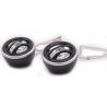 DRIWEI Coppia TWEETER auto NERO cromato mini dome MAX 1200W camper ...