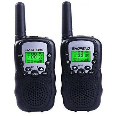 Walkie Talkie ricetrasmittente mini a lungo raggio 3KM funzione VOX radio T3
