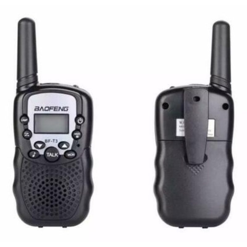 BOAFENG Walkie Talkie ricetrasmittente mini a lungo raggio 3KM funz...