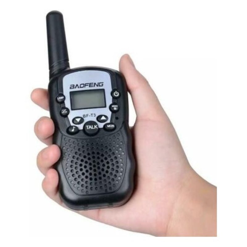 BOAFENG Walkie Talkie ricetrasmittente mini a lungo raggio 3KM funz...