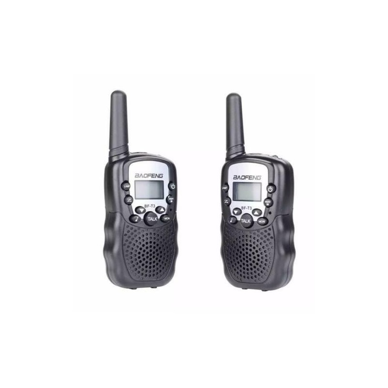 Walkie Talkie ricetrasmittente mini a lungo raggio 3KM funzione VOX radio T3