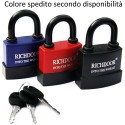 Lucchetto ad arco catenaccio sicurezza 55mm 70mm in acciaio con chiave blocca