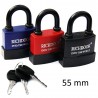 Generico Lucchetto ad arco catenaccio sicurezza 55mm 70mm in acciai...
