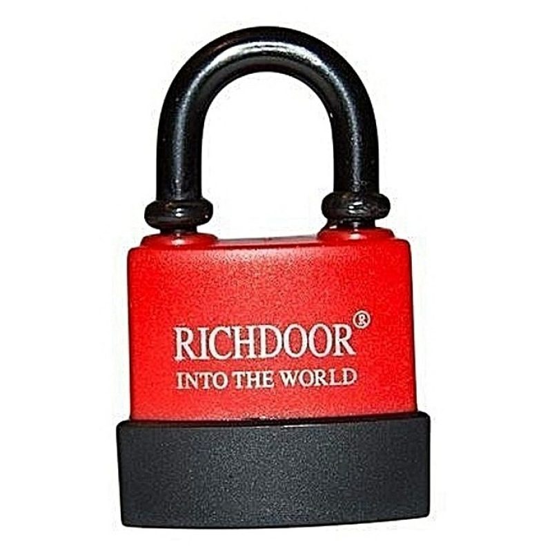 Generico Lucchetto ad arco catenaccio sicurezza 55mm 70mm in acciai...
