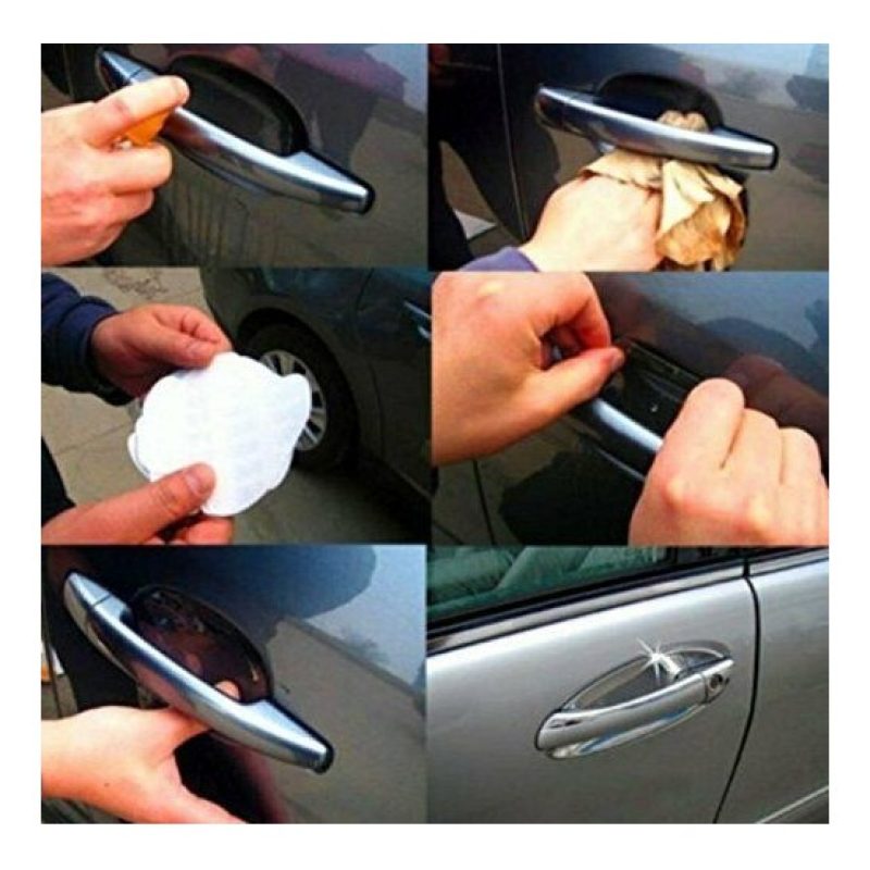 Maxeed Pellicola adesiva protezione maniglia auto set 4 Pz antigraf...