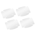 Pellicola adesiva protezione maniglia auto set 4 Pz antigraffio 10x8 cm esterno