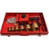 Kit Polifusore saldatore PVC 2300W saldatura tubi plastica 6 matric...
