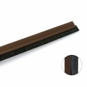 Paraspifferi spazzola in PVC sottoporta adesivo rigido 91,5 cm x 4,5 cm parafreddo