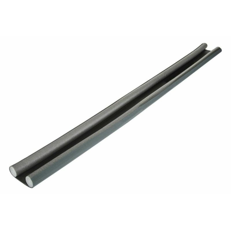 DOBO Paraspifferi in cotone sottoporta doppio rigido 96 cm x 6 cm p...
