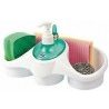 DOBO Dispenser da bagno cucina organizer erogatore sapone porta spu...