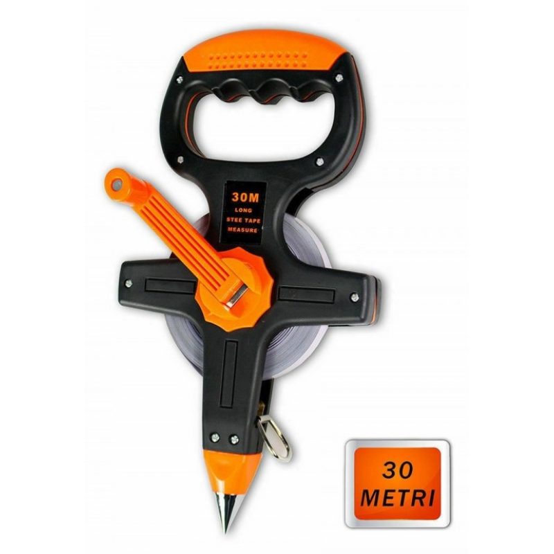 DOBO Rotella metrica nastro 30 o 50 metri con picchetto metro misur...