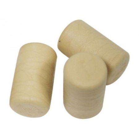 15x Tappi sintetici silicone vino tappo bottiglia salva freschezza vetro 22x42mm