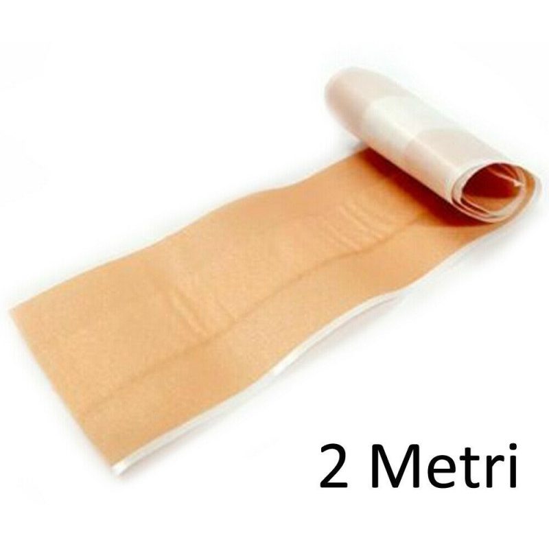 Generico Cerotto medicazione adesivo 6 x 200 cm 2 metri lungo multi...