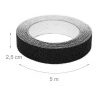 DOBO 3 Rotoli Nastro adesivo Antiscivolo 2,5 cm x 5 metri MT NERO s...