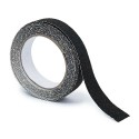3 Rotoli Nastro adesivo Antiscivolo 2,5 cm x 5 metri MT NERO scale pavimento