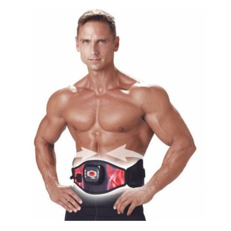 ABS A ROUND PRO Cintura dimagrante fascia elettrostimolatore a batterie addome