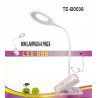 DRIWEI Lampada LED da tavolo pinza scrivania luce flessibile USB to...
