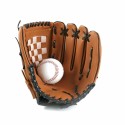 Guantone Baseball 10,5 pollici softball sport lanci guanto allenamento Marrone