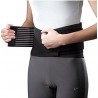  Fascia Lombare tutore elastico con stecche di rinforzo semi rigide. Sostegno a corsetto regolabile 