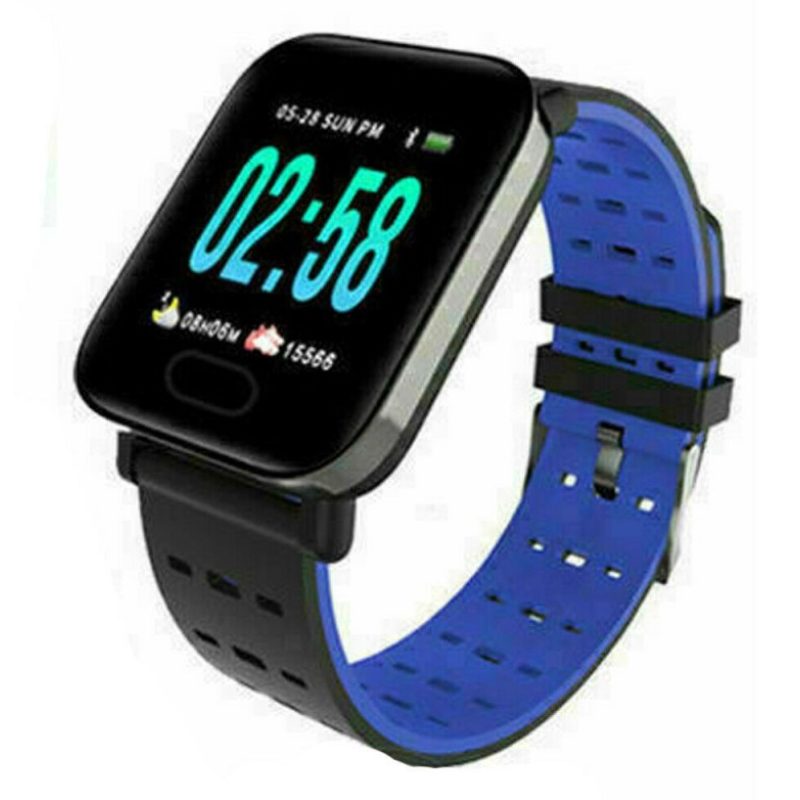 DOBO Orologio smartwatch A6 da polso per sport fitness monitor noti...