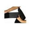  Fascia Lombare tutore elastico con stecche di rinforzo semi rigide. Sostegno a corsetto regolabile 