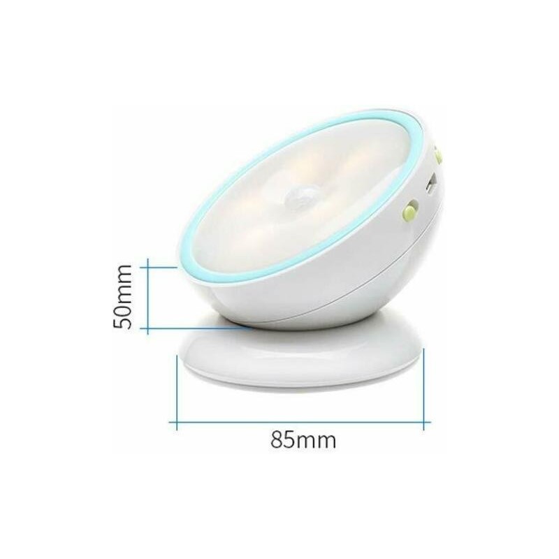 DOBO Luce notturna LED ricaricabile con sensore movimento magnetica...