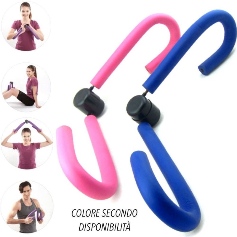 COVVY Attrezzo Ginnico Per Cosce E Braccia,Allenatore Maestro Per Allenamento Coscia Per Corpo, Petto, Gambe, Glutei, Schiena,Bodybuilding Fitness Perdita Di Peso Dimagrante Attrezzo (Rosa