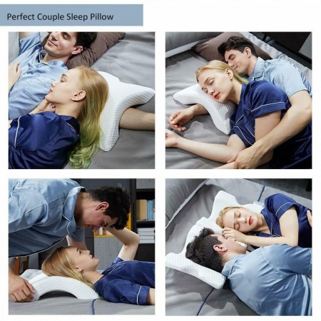 Cuscino ad Arco memory foam riposo braccio poggia testa collo alto bracciolo