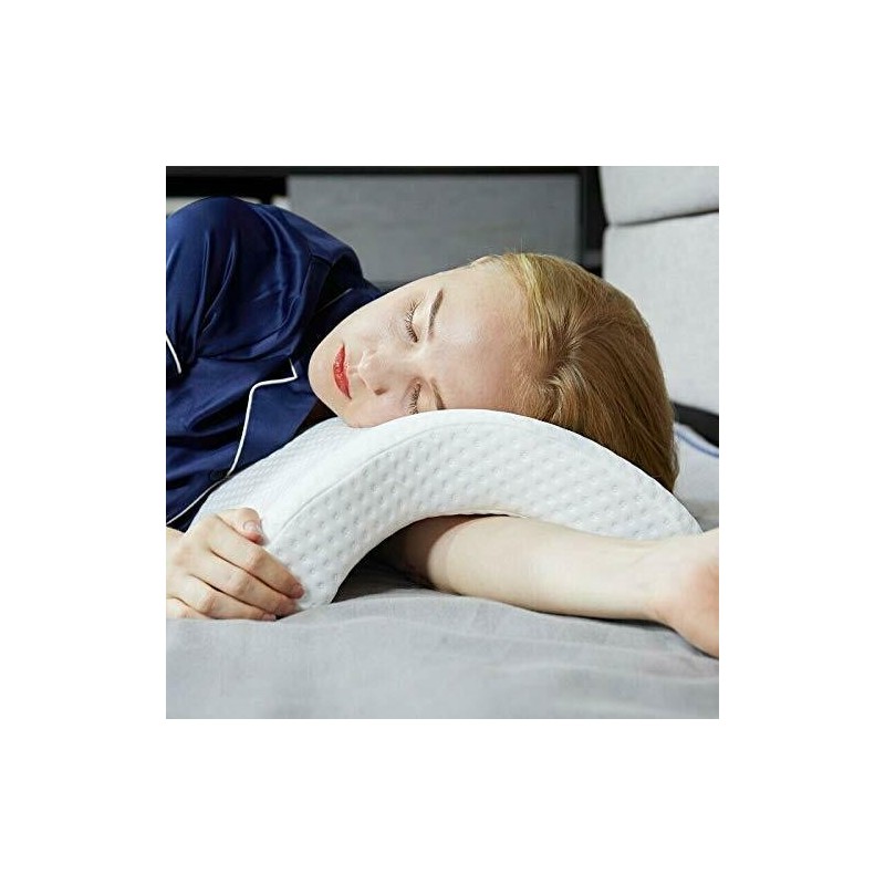 Cuscino Memory Foam Per Il Collo – Doppio Fronte – Ergonomico Per Dormire E Viaggiare