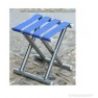 DOBO Sgabello BLU alluminio righe seggiolino pieghevole campeggio p...