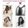 DOBO Spazzola 3 in 1 capelli lisci ricci asciugacapelli phon liscia...