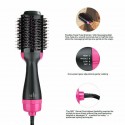 Spazzola 3 in 1 capelli lisci ricci asciugacapelli phon lisciante volumizzante