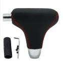 Pomello sportivo cambio automatico auto STANDARD universale marce nero rosso