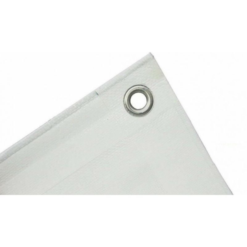 DOBO Telo pvc BIANCO telone occhiellato esterno gazebo piscina impe...