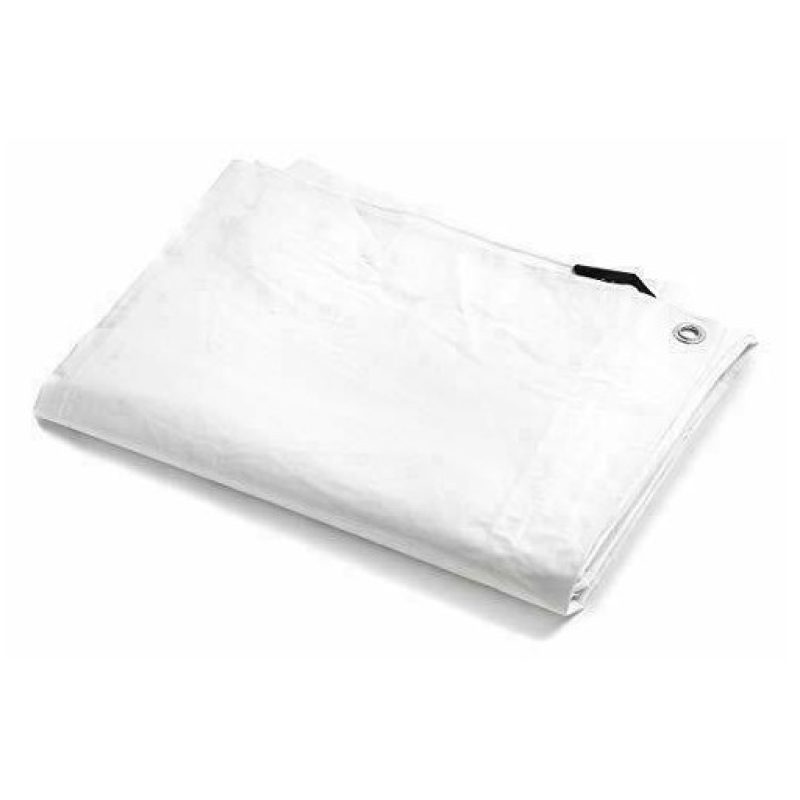 DOBO Telo pvc BIANCO telone occhiellato esterno gazebo piscina impe...