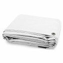 Telo pvc BIANCO telone occhiellato esterno gazebo piscina impermeabile casa