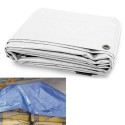 Telo pvc BIANCO telone occhiellato esterno gazebo piscina impermeabile casa