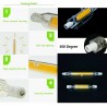 Driwei Lampada R7S led bianco caldo freddo faretto lampadina faro 7...
