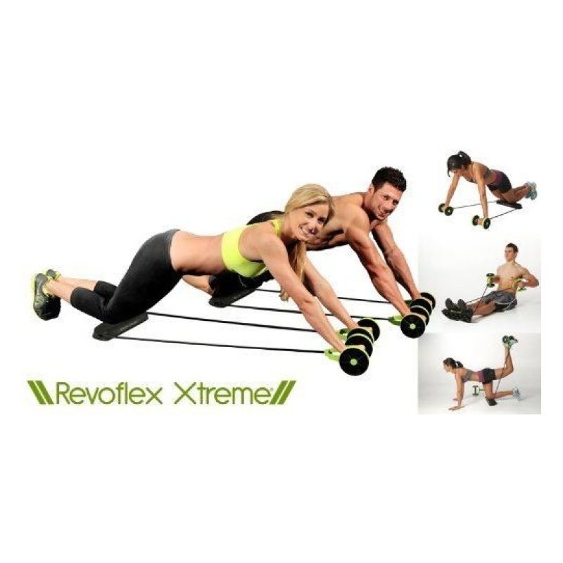 REVOFLEX ATTREZZO PALESTRA FITNESS CASA ALLENAMENTO PESI STEP SPORT ADDOMINALI