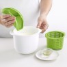 Accessorio per preparare formaggio fresco cheese in casa maker microonde