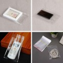 72pz Buste sacchetti Cellophane alimenti oggetti con chiusura 10x15 cm OPP