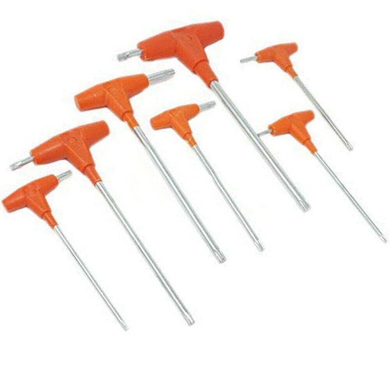 Set chiavi a brugola TORX 7pz chiave esagonale maschio stella impugnatura T