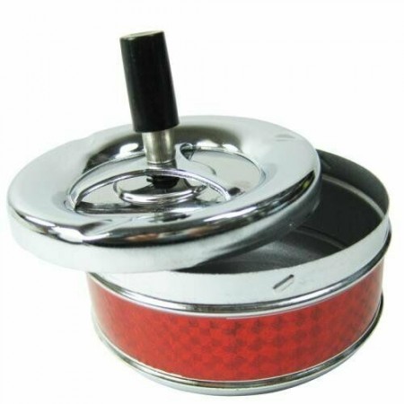 Posacenere con coperchio porta sigarette pulizia 13 cm da tavolo ufficio smoke