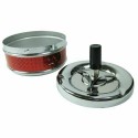 Posacenere con coperchio porta sigarette pulizia 13 cm da tavolo ufficio smoke